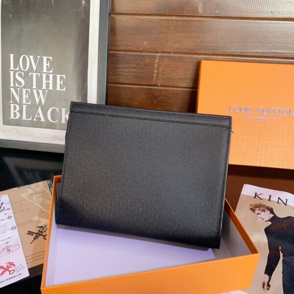LOUIS VUITTON VOYAGE MM POCHETTE BLACK 26CM M30450 - Image 4