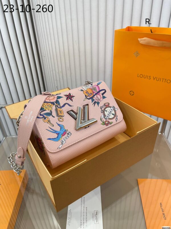 LOUIS VUITTON TWIST BAG PINK 23CM - Image 2