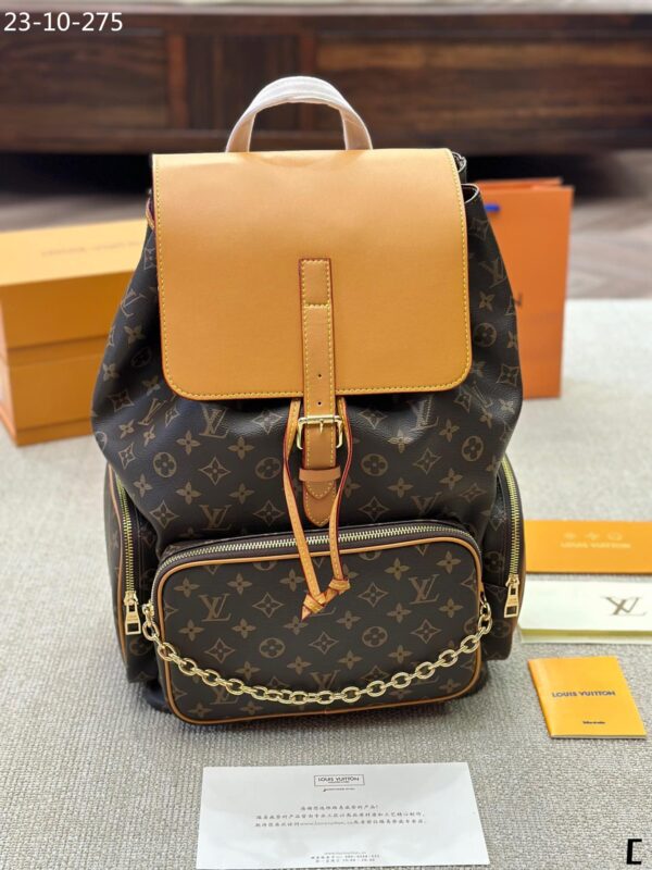 LOUIS VUITTON BACKPACK MONOGRAM BROWN 45CM - Image 3
