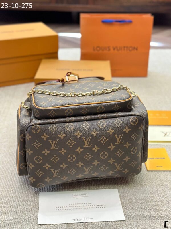 LOUIS VUITTON BACKPACK MONOGRAM BROWN 45CM - Image 6