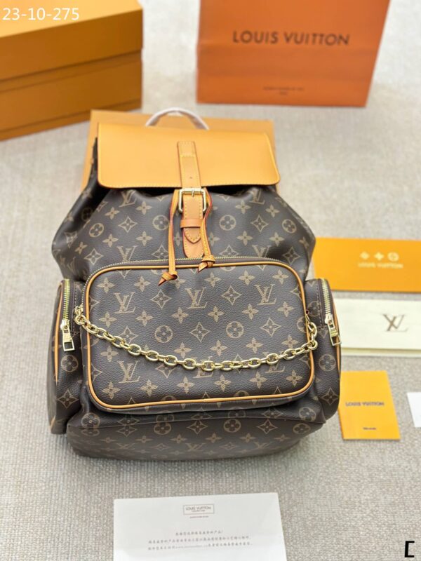 LOUIS VUITTON BACKPACK MONOGRAM BROWN 45CM - Image 8