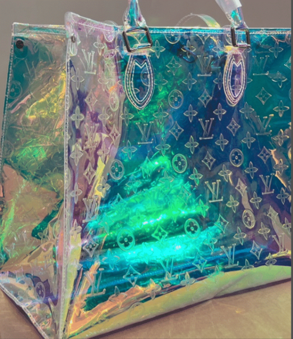 LOUIS VUITTON MONOGRAM PVC PRISM ON THE GO 35CM - Image 5
