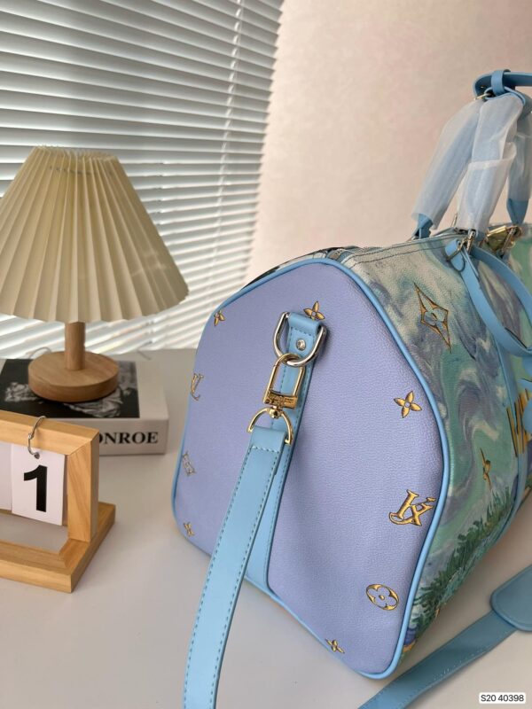 LOUIS VUITTON X JEFF KOONS KEEPALL BANDOULIERE VINCENT VAN GOGH MASTERS 50 - Image 7
