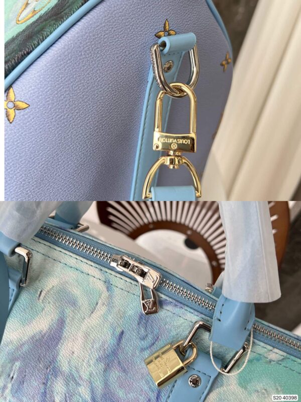 LOUIS VUITTON X JEFF KOONS KEEPALL BANDOULIERE VINCENT VAN GOGH MASTERS 50 - Image 8