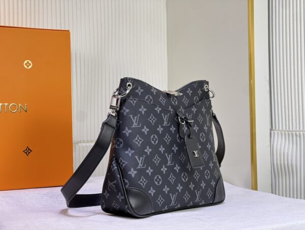 LOUIS VUITTON ODÉON PM BAG BLACK 28CM - Image 3