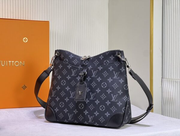 LOUIS VUITTON ODÉON PM BAG BLACK 28CM - Image 4