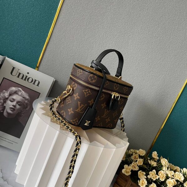 LOUIS VUITTON VANITY PM MONOGRAM BROWN 19CM M45598 - Image 7