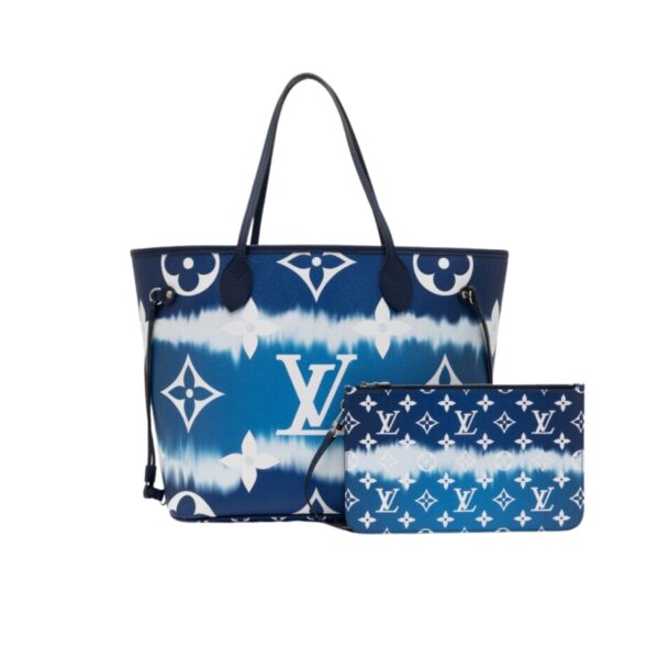 LOUIS VUITTON LV ESCALE NEVERFULL MM BLUE 32CM