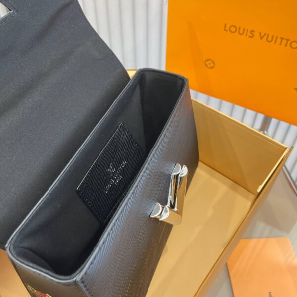 LOUIS VUITTON TWIST BAG BLACK 23CM - Image 9