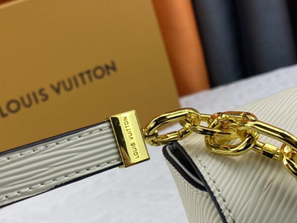 LOUIS VUITTON TWIST PM WHITE 23CM M59761 - Image 6