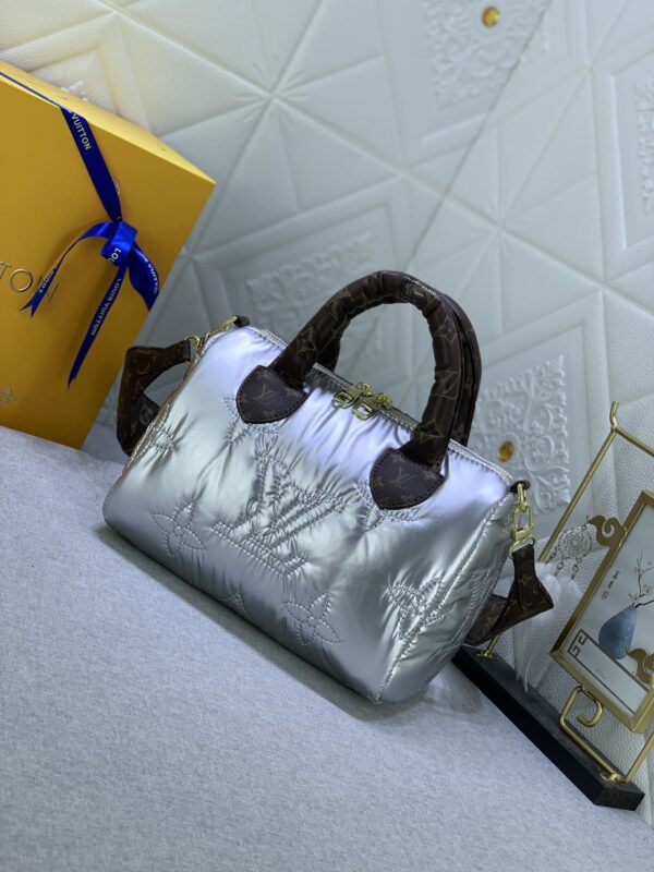 LOUIS VUITTON SPEEDY BANDOULIÈRE 25 SILVER M20973 - Image 2