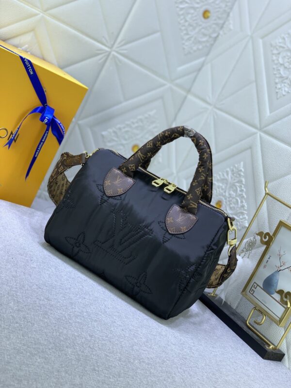 LOUIS VUITTON SPEEDY BANDOULIÈRE 25 BLACK M59008 - Image 3