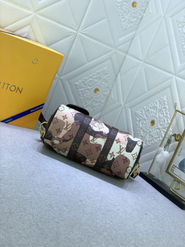 LOUIS VUITTON KEEPALL BANDOULIÈRE 25 BROWN 25CM M46678 - Image 6