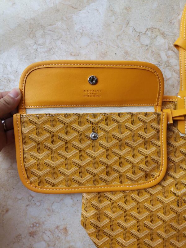 GOYARD ANJOU PM BAG YELLOW 50CM ANJOUSPMLCG08TY08P - Image 4