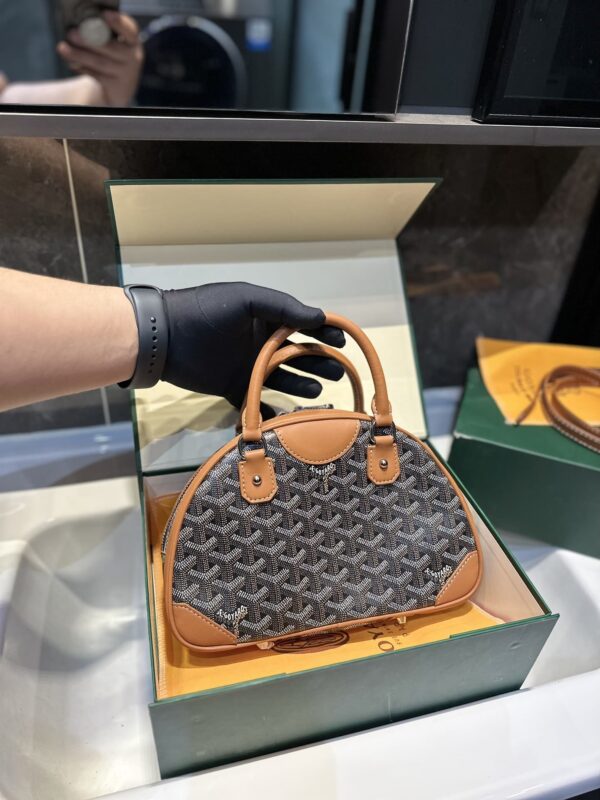 GOYARD SAINT JEANNE PM BLACK TAN 26CM - Image 7