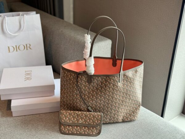 GOYARD SAINT LOUIS CLAIRE VOIE PM BAG KHAKI 34CM STLCLAPMLTY29CL61P - Image 7