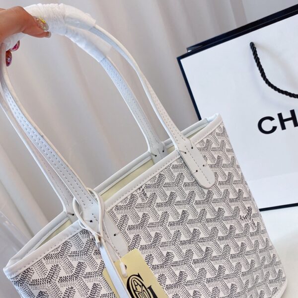 GOYARD ANJOU MINI BAG WHITE 21CM ANJOUSMINCG50TY50P - Image 9