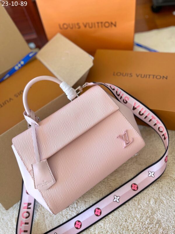 LOUIS VUITTON CLUNY BAG PINK 18CM - Image 2