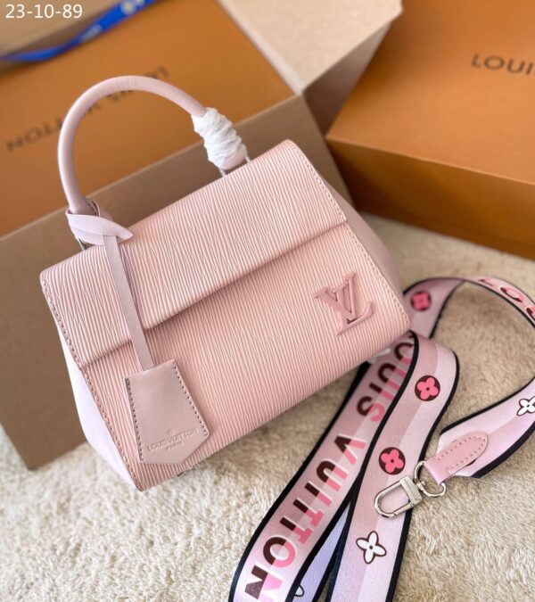 LOUIS VUITTON CLUNY BAG PINK 18CM - Image 3