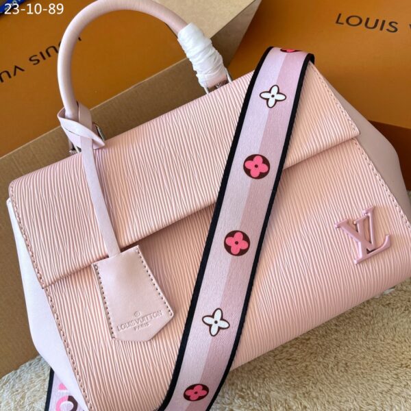 LOUIS VUITTON CLUNY BAG PINK 18CM - Image 5