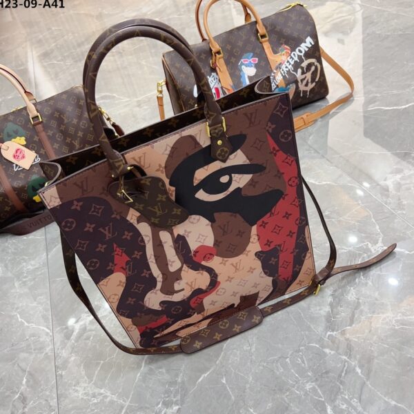 LOUIS VUITTON SAC PLAT NV BROWN 39CM M46679 - Image 2