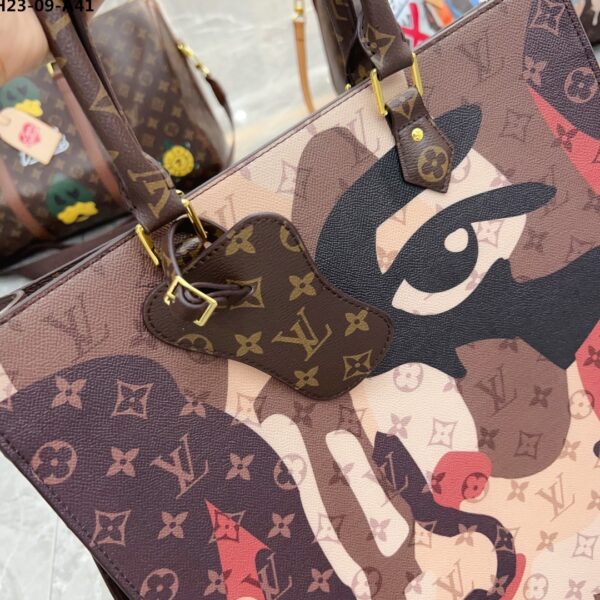 LOUIS VUITTON SAC PLAT NV BROWN 39CM M46679 - Image 4
