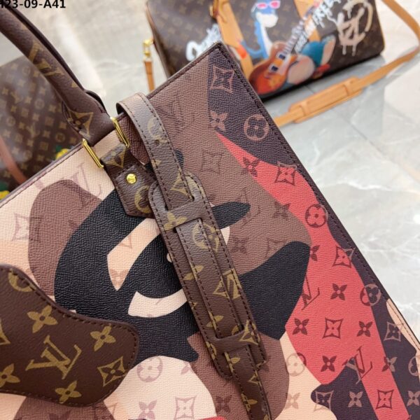 LOUIS VUITTON SAC PLAT NV BROWN 39CM M46679 - Image 6