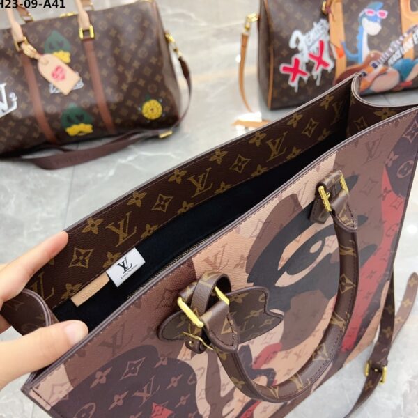 LOUIS VUITTON SAC PLAT NV BROWN 39CM M46679 - Image 8