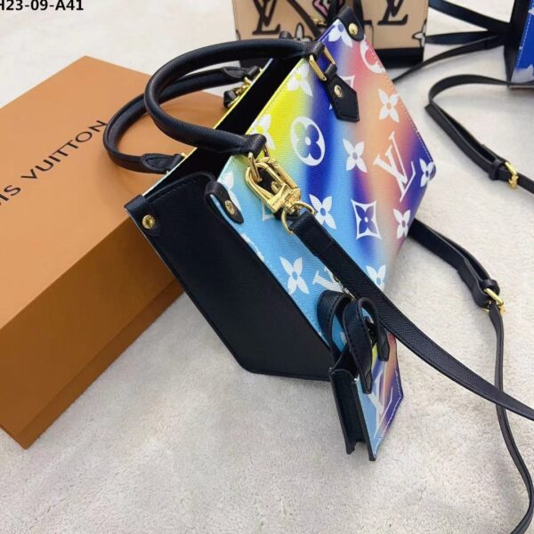 LOUIS VUITTON ONTHEGO MONOGRAM MULTICOLOR 22CM - Image 3