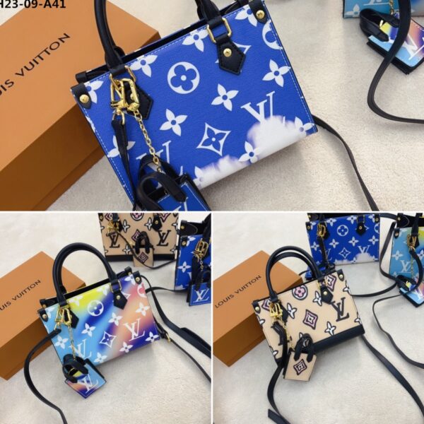 LOUIS VUITTON ONTHEGO MONOGRAM MULTICOLOR 22CM - Image 2