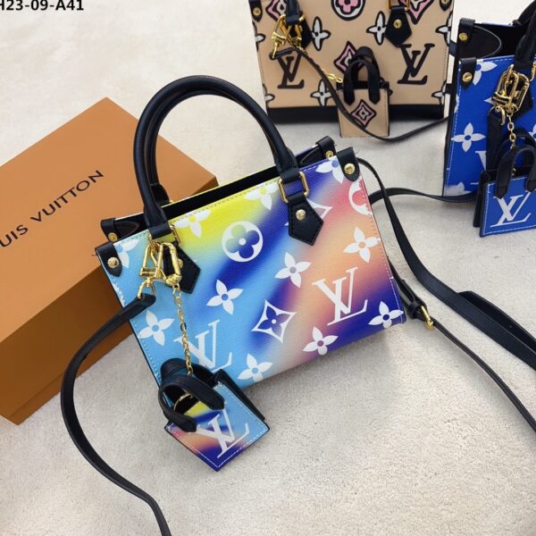 LOUIS VUITTON ONTHEGO MONOGRAM MULTICOLOR 22CM - Image 8