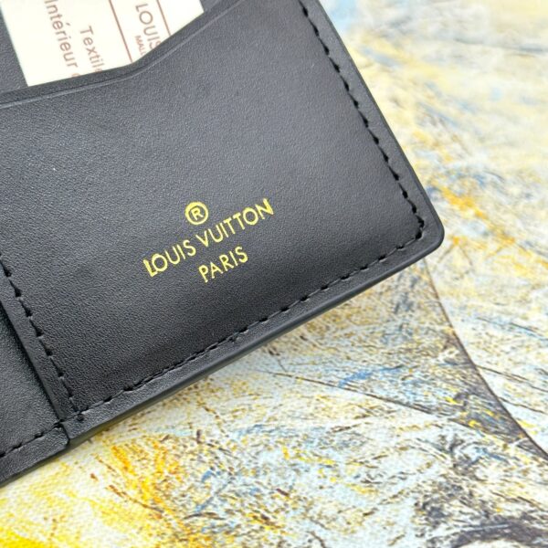 LOUIS VUITTON POCKET ORGANIZER BLACK 11CM M69979 - Image 9