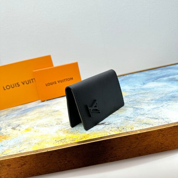 LOUIS VUITTON POCKET ORGANIZER BLACK 11CM M69979 - Image 3