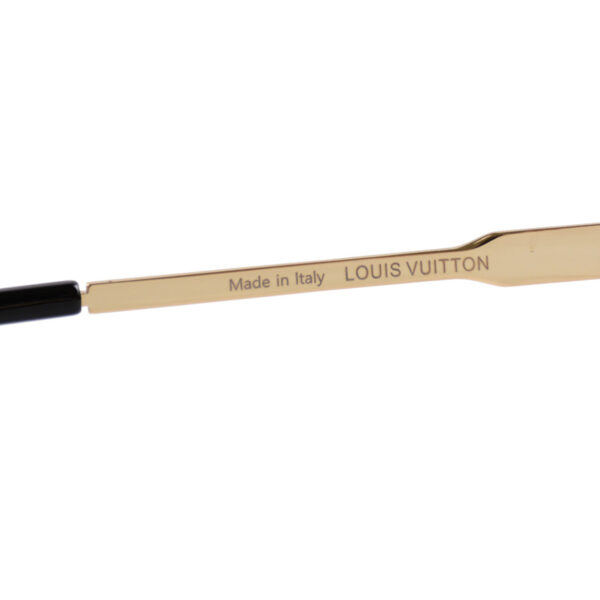 LOUIS VUITTON CYCLONE METAL SUNGLASSES GOLD HARDWARE IN TEA - Image 4