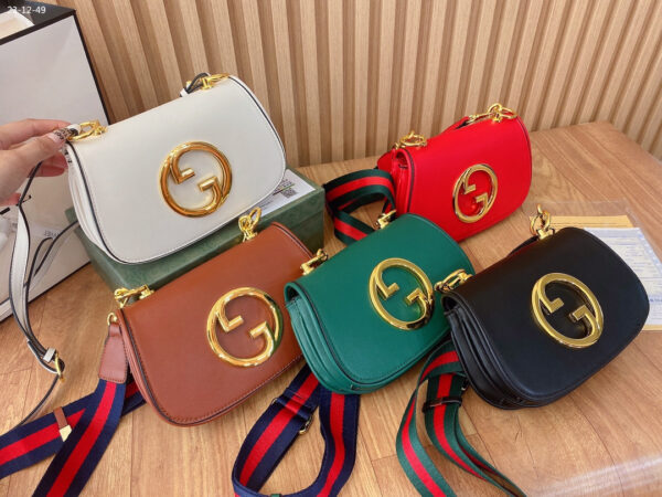 GUCCI BLONDIE MINI BAG BLACK 22CM 698643 UXXAG 1064 - Image 2