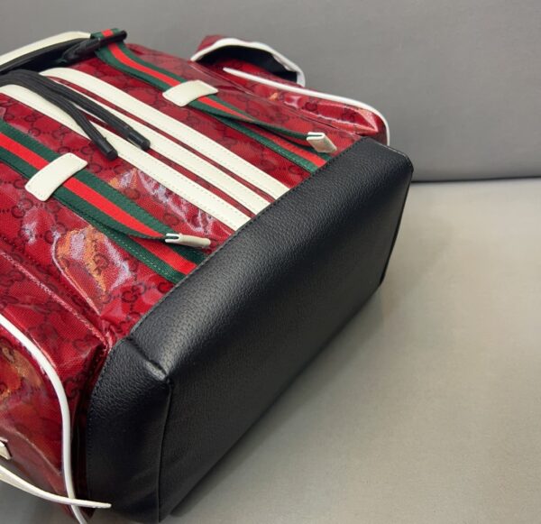 GUCCI X ADIDAS BACKPACK RED 42CM - Image 5