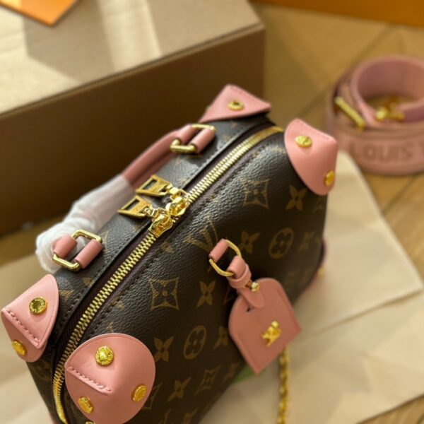 LOUIS VUITTON PEPTITE MALLE SOUPLE PEACH 20CM M45531 - Image 2
