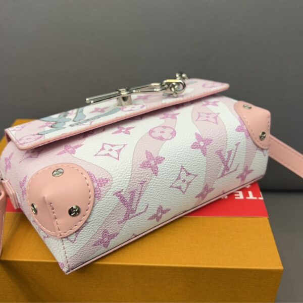 LOUIS VUITTON STEAMER WEARABLE WALLET PINK 18CM - Image 3