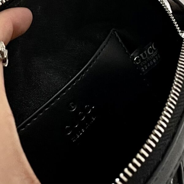 GUCCI OPHIDIA GG SMALL SHOULDER BAG BLACK 23CM 499621 FAC2F 8450 - Image 6