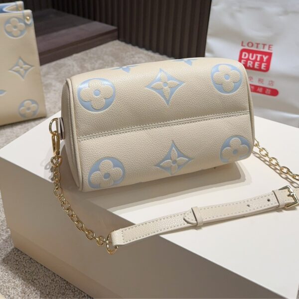 LOUIS VUITTON SPEEDY BANDOULIÈRE 20 CANDY BLUE 20CM M46883 - Image 4