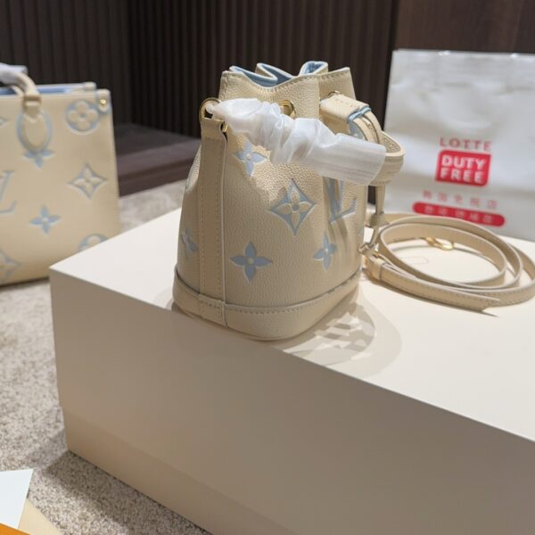LOUIS VUITTON NANO NOÉ CANDY BLUE 13CM - Image 7