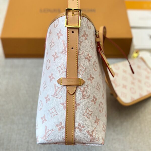 LOUIS VUITTON CARRYALL PM BAG PINK 30CM - Image 7