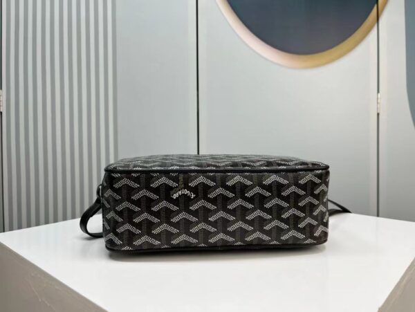 GOYARD CAP VERT CROSSBODY GOYARDINE BLACK 23CM - Image 4