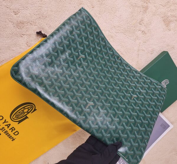 GOYARD SÉNAT MM POUCH GREEN 36CM SENAT2MGMTY09CL09P - Image 2