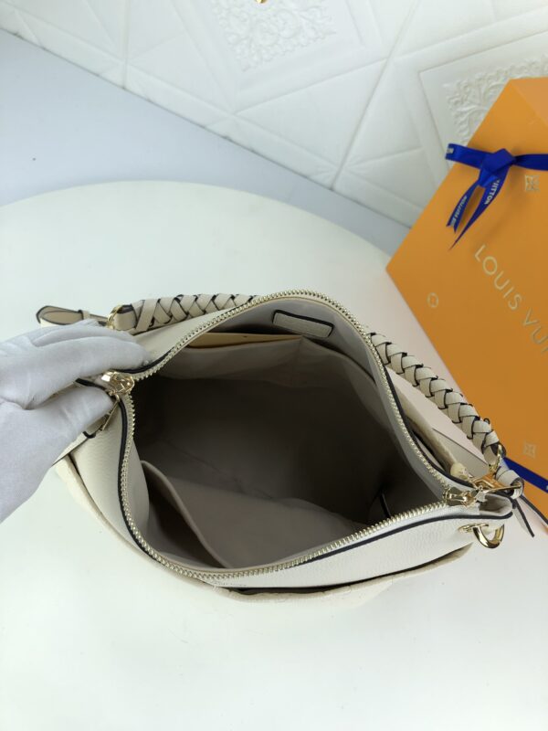 LOUIS VUITTON MAIDA HOBO HANDBAG WHITE 33CM - Image 2