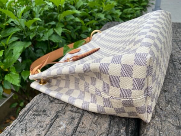 LOUIS VUITTON GRACEFUL PM DAMIER AZUR 35CM N42249 - Image 7