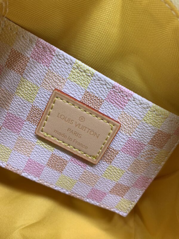 LOUIS VUITTON SPEEDY BANDOULIÈRE DAMIER CANVAS PEACH 20CM - Image 3