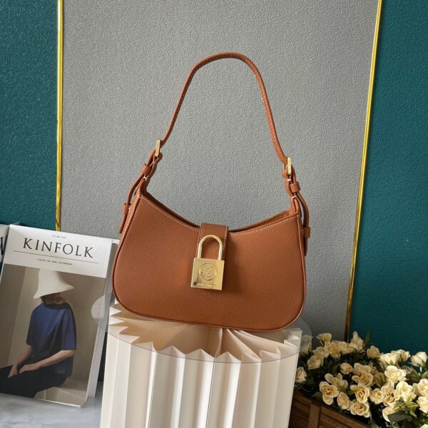 LOUIS VUITTON LOW KEY SHOULDER BAG BROWN 25CM M24885 - Image 5