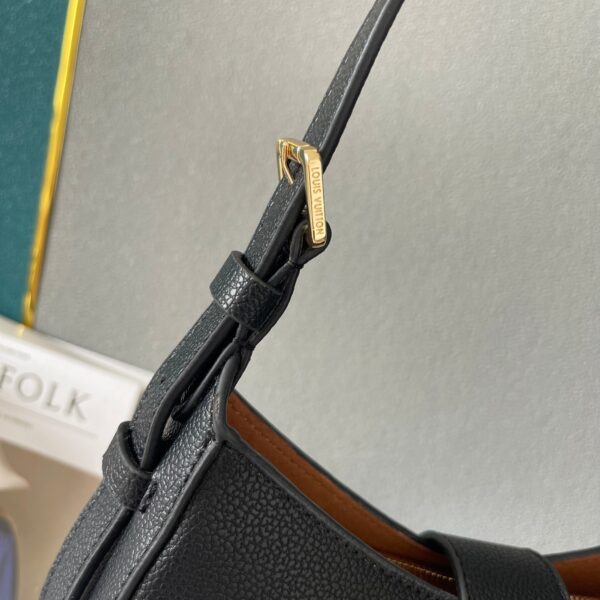 LOUIS VUITTON LOW KEY SHOULDER BAG BLACK 25CM M24611 - Image 6