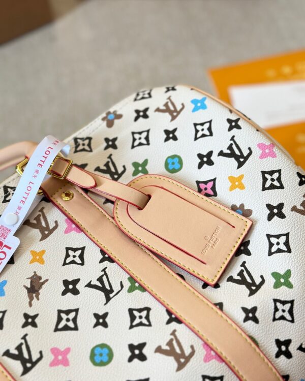 LOUIS VUITTON KEEPALL BANDOULIÈRE VANILLA 40CM M25233 - Image 6